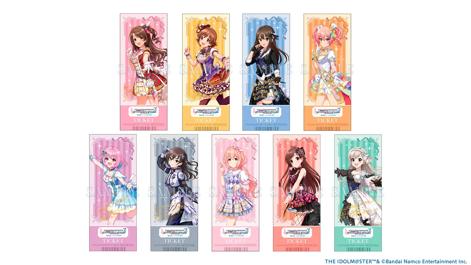 チケット風カード